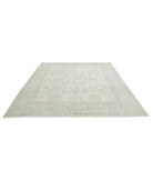 Serenity 8'1'' X 9'8'' Hand-Knotted Wool Rug 8'1'' x 9'8'' (243 X 290) / Ivory / Blue