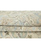 Serenity 8'1'' X 9'8'' Hand-Knotted Wool Rug 8'1'' x 9'8'' (243 X 290) / Ivory / Blue