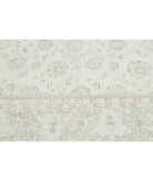 Serenity 11'10'' X 14'10'' Hand-Knotted Wool Rug 11'10'' x 14'10'' (355 X 445) / Ivory / Blue