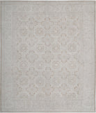 Serenity 12'0'' X 13'11'' Hand-Knotted Wool Rug 12'0'' x 13'11'' (360 X 418) / Taupe / Ivory