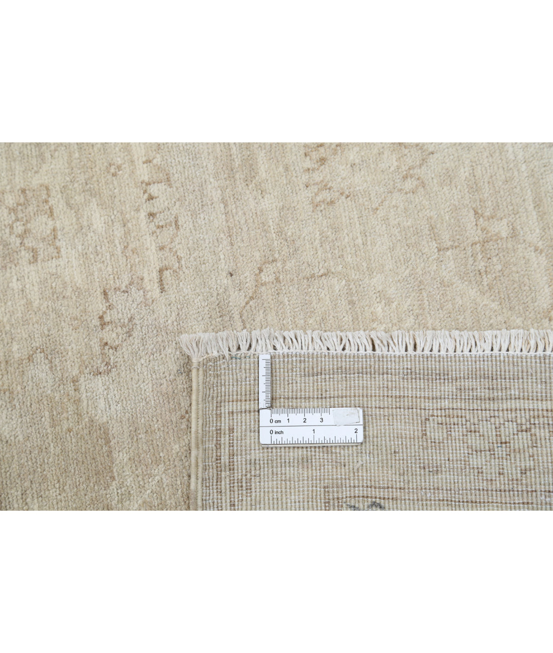 Serenity 8'0'' X 9'6'' Hand-Knotted Wool Rug 8'0'' x 9'6'' (240 X 285) / Tan / Ivory