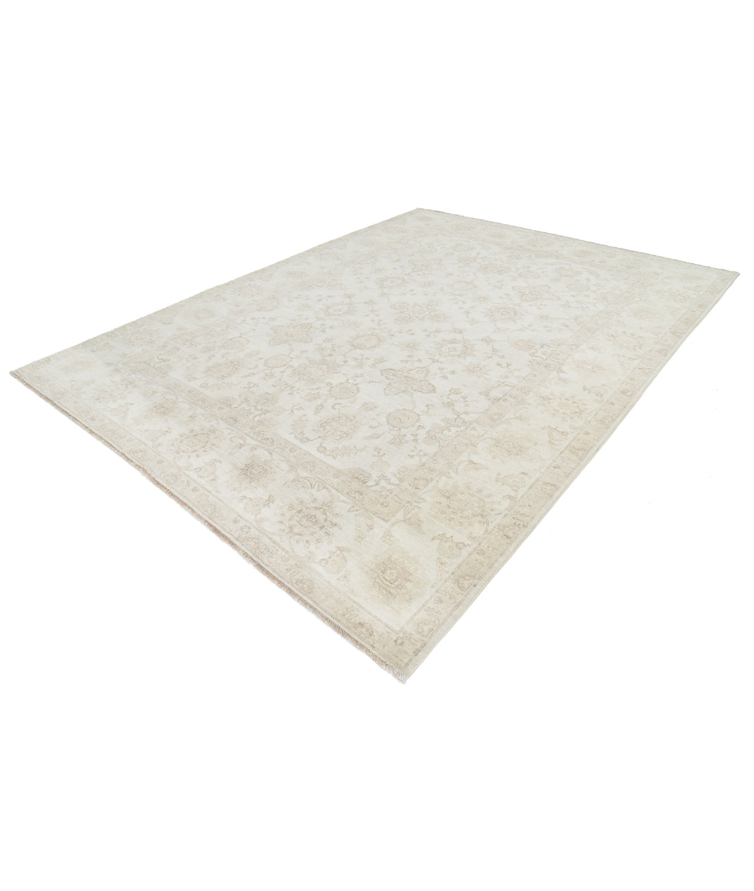 Serenity 9'0'' X 11'10'' Hand-Knotted Wool Rug 9'0'' x 11'10'' (270 X 355) / Ivory / Beige