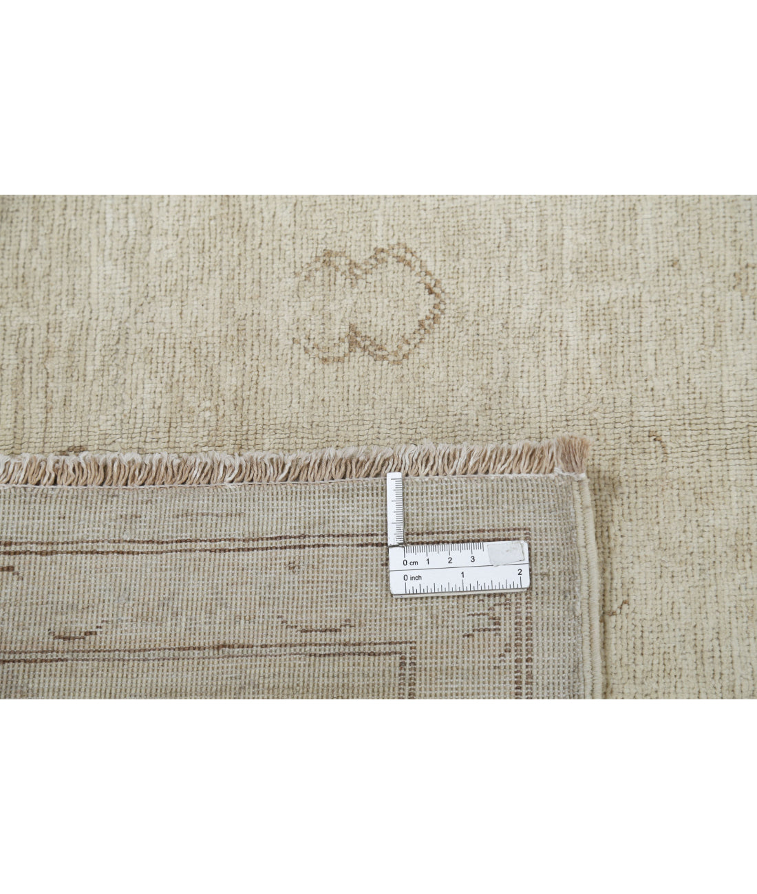 Serenity 5'11'' X 8'7'' Hand-Knotted Wool Rug 5'11'' x 8'7'' (178 X 258) / Ivory / Brown