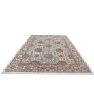 Serenity 8'9'' X 11'11'' Hand-Knotted Wool Rug 8'9'' x 11'11'' (263 X 358) / Ivory / Brown