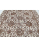 Serenity 8'9'' X 11'11'' Hand-Knotted Wool Rug 8'9'' x 11'11'' (263 X 358) / Ivory / Brown