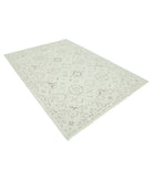 Serenity 6'1'' X 7'7'' Hand-Knotted Wool Rug 6'1'' x 7'7'' (183 X 228) / Ivory / Ivory