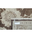 Serenity 3'11'' X 12'5'' Hand-Knotted Wool Rug 3'11'' x 12'5'' (118 X 373) / Brown / Taupe