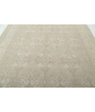 Serenity 8'8'' X 11'4'' Hand-Knotted Wool Rug 8'8'' x 11'4'' (260 X 340) / Silver / Ivory