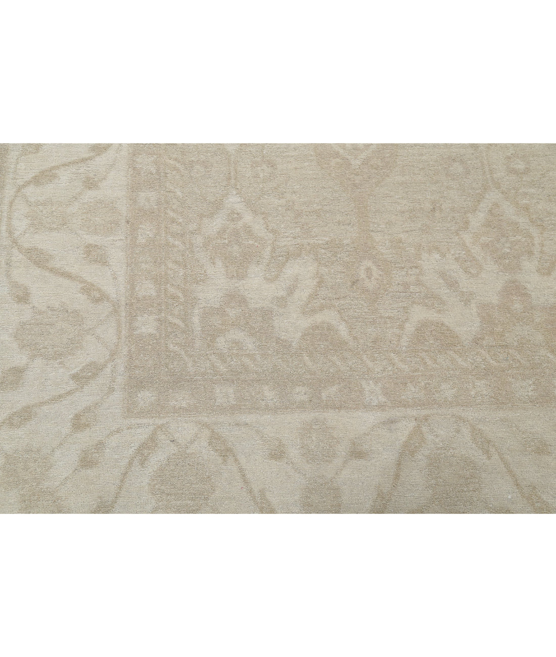 Serenity 8'8'' X 11'4'' Hand-Knotted Wool Rug 8'8'' x 11'4'' (260 X 340) / Silver / Ivory