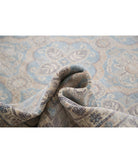 Serenity 13'11'' X 17'11'' Hand-Knotted Wool Rug 13'11'' x 17'11'' (418 X 538) / Blue / Ivory