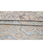 Serenity 13'11'' X 17'11'' Hand-Knotted Wool Rug 13'11'' x 17'11'' (418 X 538) / Blue / Ivory