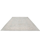 Serenity 10'8'' X 14'4'' Hand-Knotted Wool Rug 10'8'' x 14'4'' (320 X 430) / Blue / Ivory