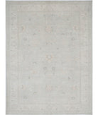 Serenity 10'8'' X 14'4'' Hand-Knotted Wool Rug 10'8'' x 14'4'' (320 X 430) / Blue / Ivory