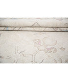 Serenity 12'8'' X 18'5'' Hand-Knotted Wool Rug 12'8'' x 18'5'' (380 X 553) / Ivory / Ivory