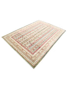 Shaal 5' 8" X 7' 11" Hand-Knotted Wool Rug 5' 8" X 7' 11" (173 X 241) / Multi / Multi