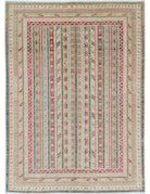 Shaal 5' 8" X 7' 11" Hand-Knotted Wool Rug 5' 8" X 7' 11" (173 X 241) / Multi / Multi