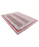 Shaal 7'8'' X 9'9'' Hand-Knotted Wool Rug 7'8'' x 9'9'' (230 X 293) / Red / Multi