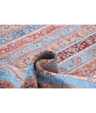 Shaal 6'7'' X 9'6'' Hand-Knotted Wool Rug 6'7'' x 9'6'' (198 X 285) / Blue / Multi