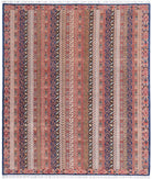 Shaal 8'1'' X 9'8'' Hand-Knotted Wool Rug 8'1'' x 9'8'' (243 X 290) / Multi / Multi