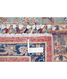 Shaal 5'5'' X 7'9'' Hand-Knotted Wool Rug 5'5'' x 7'9'' (163 X 233) / Red / Multi