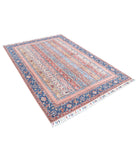 Shaal 5'6'' X 7'11'' Hand-Knotted Wool Rug 5'6'' x 7'11'' (165 X 238) / Multi / Blue