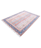 Shaal 5'6'' X 7'11'' Hand-Knotted Wool Rug 5'6'' x 7'11'' (165 X 238) / Multi / Blue