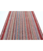 Shaal 5'8'' X 8'0'' Hand-Knotted Wool Rug 5'8'' x 8'0'' (170 X 240) / Red / Multi