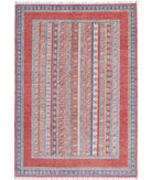 Shaal 5'7'' X 8'1'' Hand-Knotted Wool Rug 5'7'' x 8'1'' (168 X 243) / Multi / Multi