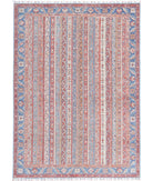 Shaal 5'6'' X 7'9'' Hand-Knotted Wool Rug 5'6'' x 7'9'' (165 X 233) / Multi / Blue