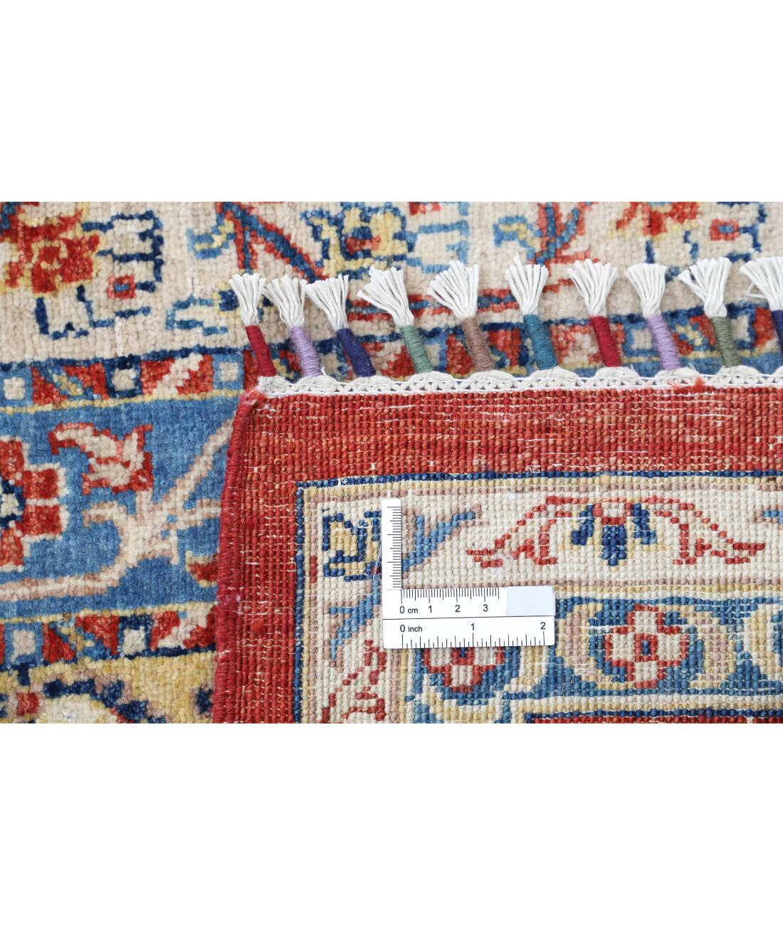 Shaal 5'4'' X 8'8'' Hand-Knotted Wool Rug 5'4'' x 8'8'' (160 X 260) / Red / Multi