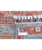 Shaal 5'7'' X 7'10'' Hand-Knotted Wool Rug 5'7'' x 7'10'' (168 X 235) / Blue / Multi