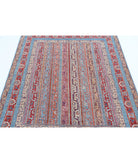 Shaal 5'0'' X 5'9'' Hand-Knotted Wool Rug 5'0'' x 5'9'' (150 X 173) / Multi / Blue