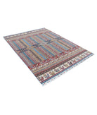 Shaal 5'10'' X 7'8'' Hand-Knotted Wool Rug 5'10'' x 7'8'' (175 X 230) / Multi / Multi