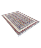 Shaal 5'6'' X 7'6'' Hand-Knotted Wool Rug 5'6'' x 7'6'' (165 X 225) / Multi / Multi