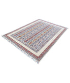 Shaal 5'6'' X 7'6'' Hand-Knotted Wool Rug 5'6'' x 7'6'' (165 X 225) / Multi / Multi