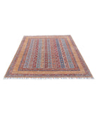 Shaal 5'7'' X 6'9'' Hand-Knotted Wool Rug 5'7'' x 6'9'' (168 X 203) / Multi / Multi