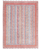 Shaal 5'0'' X 6'8'' Hand-Knotted Wool Rug 5'0'' x 6'8'' (150 X 200) / Multi / Multi