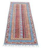 Shaal 2'0'' X 5'9'' Hand-Knotted Wool Rug 2'0'' x 5'9'' (60 X 173) / Multi / Multi