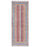 Shaal 2'0'' X 5'9'' Hand-Knotted Wool Rug 2'0'' x 5'9'' (60 X 173) / Multi / Multi