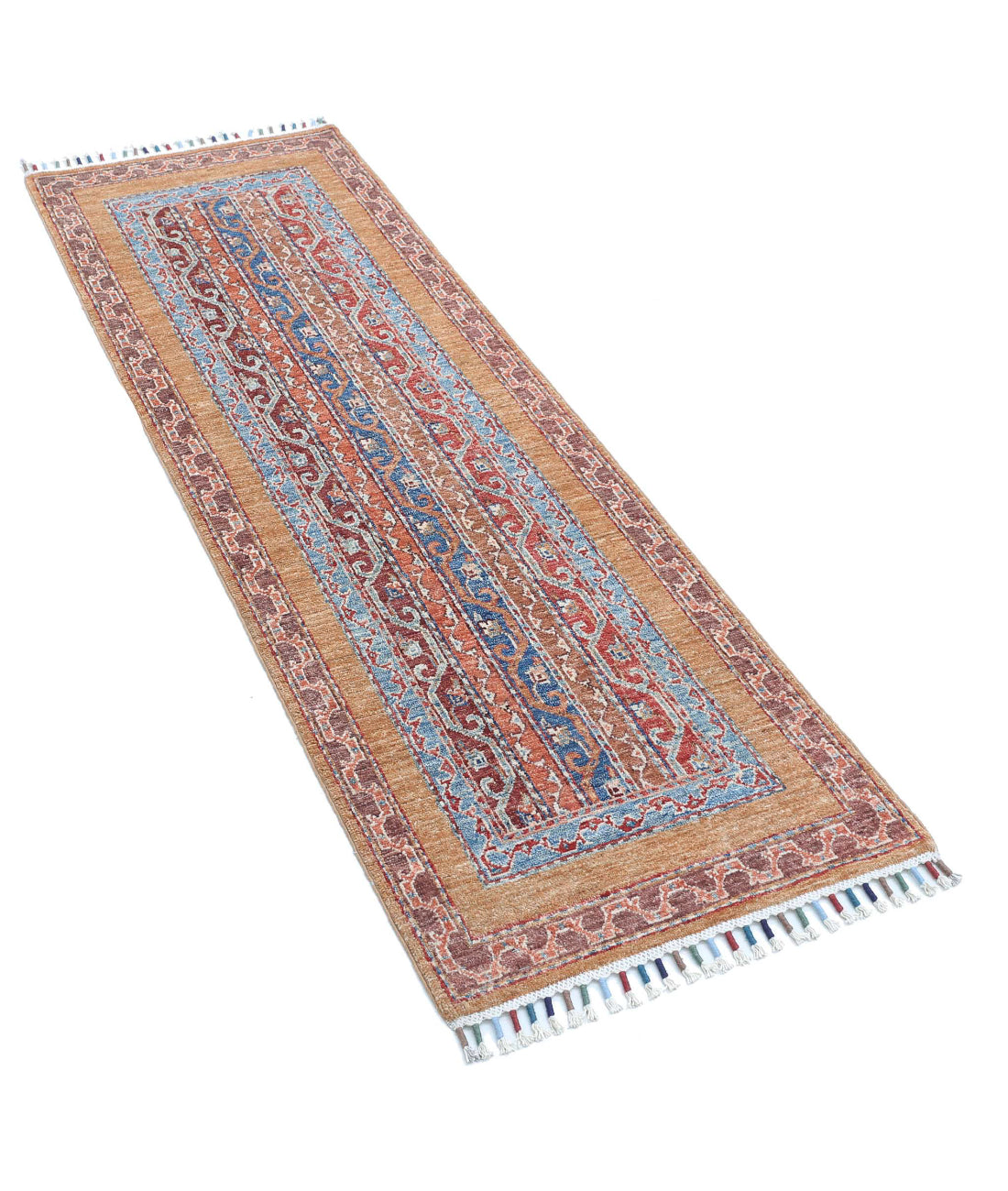 Shaal 1'11'' X 5'10'' Hand-Knotted Wool Rug 1'11'' x 5'10'' (58 X 175) / Multi / Multi