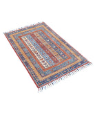 Shaal 2'10'' X 4'2'' Hand-Knotted Wool Rug 2'10'' x 4'2'' (85 X 125) / Multi / Multi