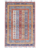 Shaal 2'10'' X 4'2'' Hand-Knotted Wool Rug 2'10'' x 4'2'' (85 X 125) / Multi / Multi