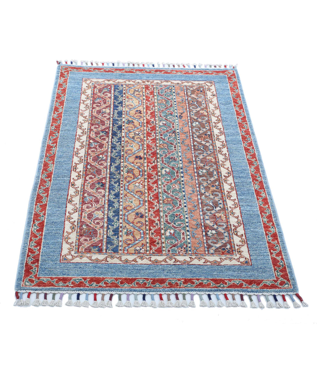 Shaal 2'9'' X 4'1'' Hand-Knotted Wool Rug 2'9'' x 4'1'' (83 X 123) / Multi / Multi