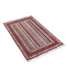 Shaal 2'8'' X 4'0'' Hand-Knotted Wool Rug 2'8'' x 4'0'' (80 X 120) / Multi / Multi