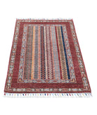 Shaal 2'8'' X 4'0'' Hand-Knotted Wool Rug 2'8'' x 4'0'' (80 X 120) / Multi / Multi