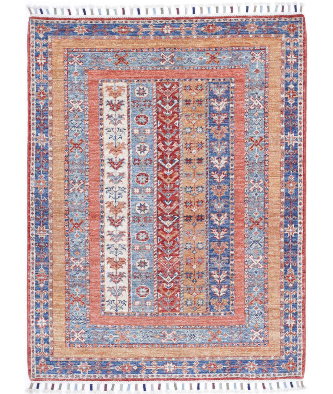 Shaal 2'10'' X 3'10'' Hand-Knotted Wool Rug 2'10'' x 3'10'' (85 X 115) / Multi / Multi