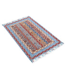 Shaal 2'8'' X 4'1'' Hand-Knotted Wool Rug 2'8'' x 4'1'' (80 X 123) / Multi / Multi