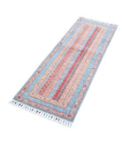 Shaal 1'10'' X 5'8'' Hand-Knotted Wool Rug 1'10'' x 5'8'' (55 X 170) / Multi / Multi