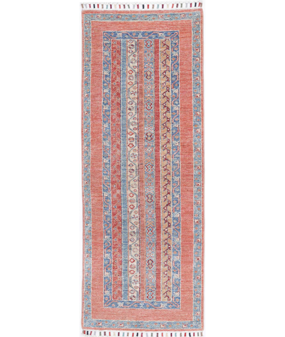 Shaal 2'0'' X 5'9'' Hand-Knotted Wool Rug 2'0'' x 5'9'' (60 X 173) / Multi / Multi