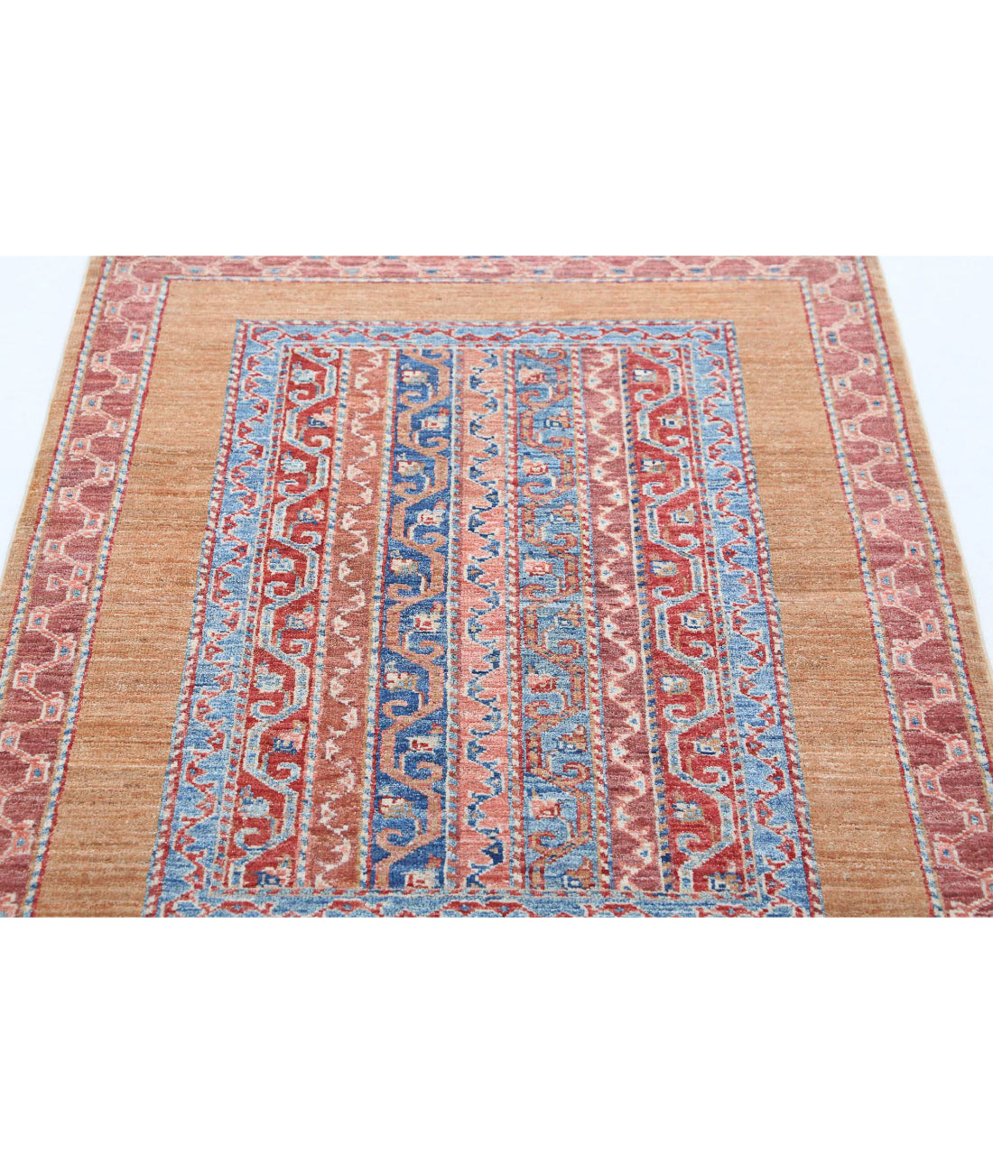 Shaal 2'11'' X 3'11'' Hand-Knotted Wool Rug 2'11'' x 3'11'' (88 X 118) / Multi / Multi